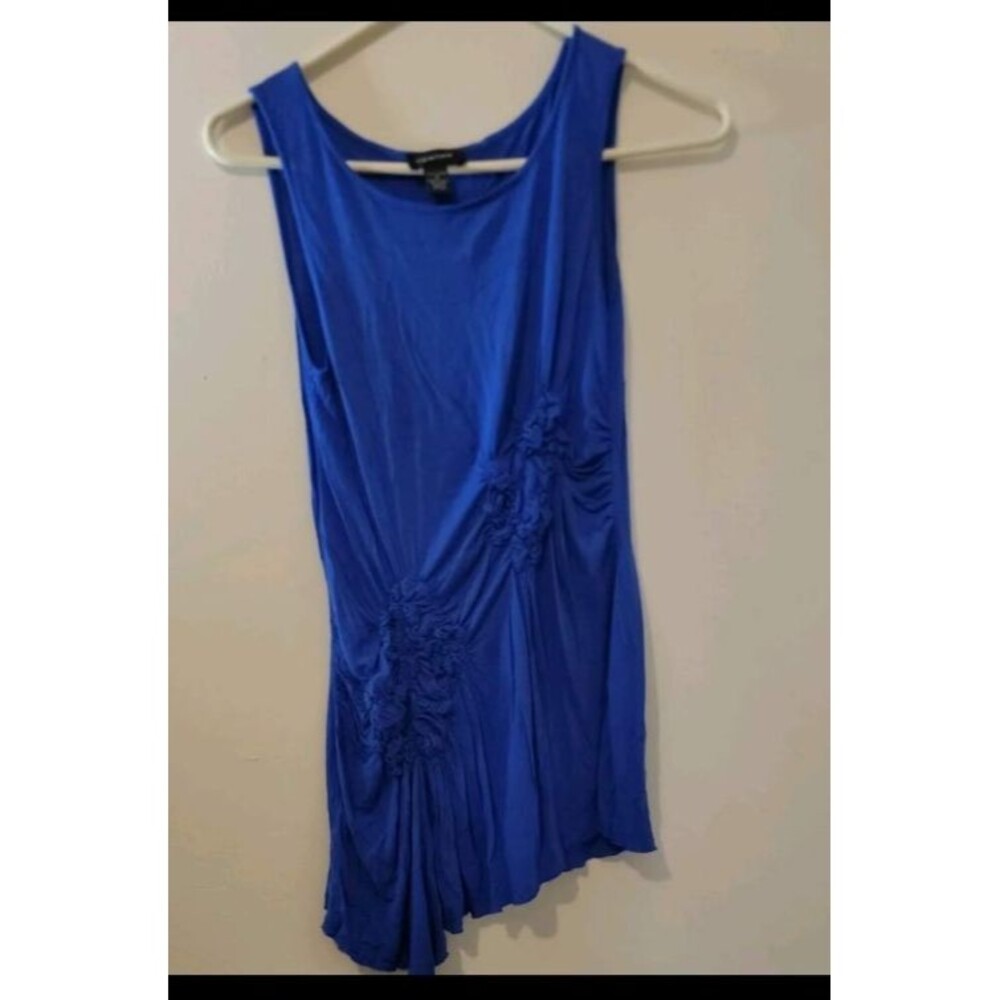 Spense Blue Tank Top Size Small